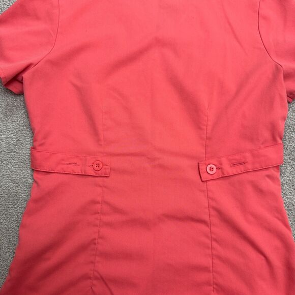 Grey's Anatomy By Barco Scrub Top Womens Small Pink V-Neck Medical Uniform Work - Picture 4 of 12